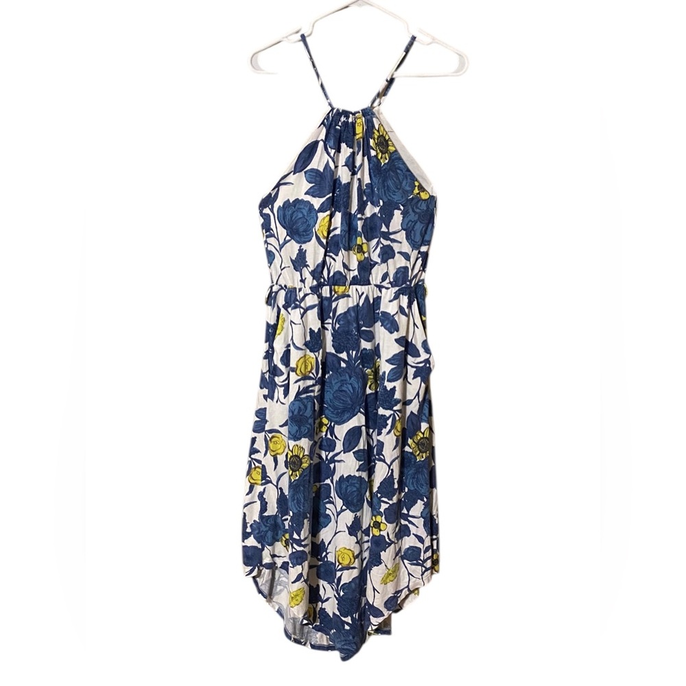 Patagonia Dress Womens Small Floral Sleeveless Midi Organic Cotton Asymmetrical - Picture 12 of 16